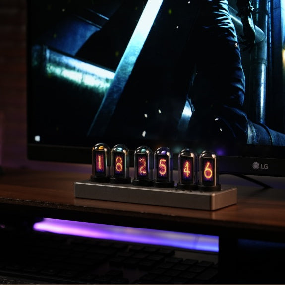 Smart LED Desk Alarm Clock with Weather Display and Calendar