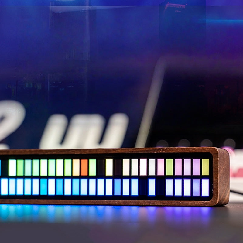 RGB Sound Reactive Music Rhythm Light with Bluetooth App Control