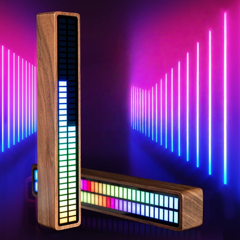 RGB Sound Reactive Music Rhythm Light with Bluetooth App Control