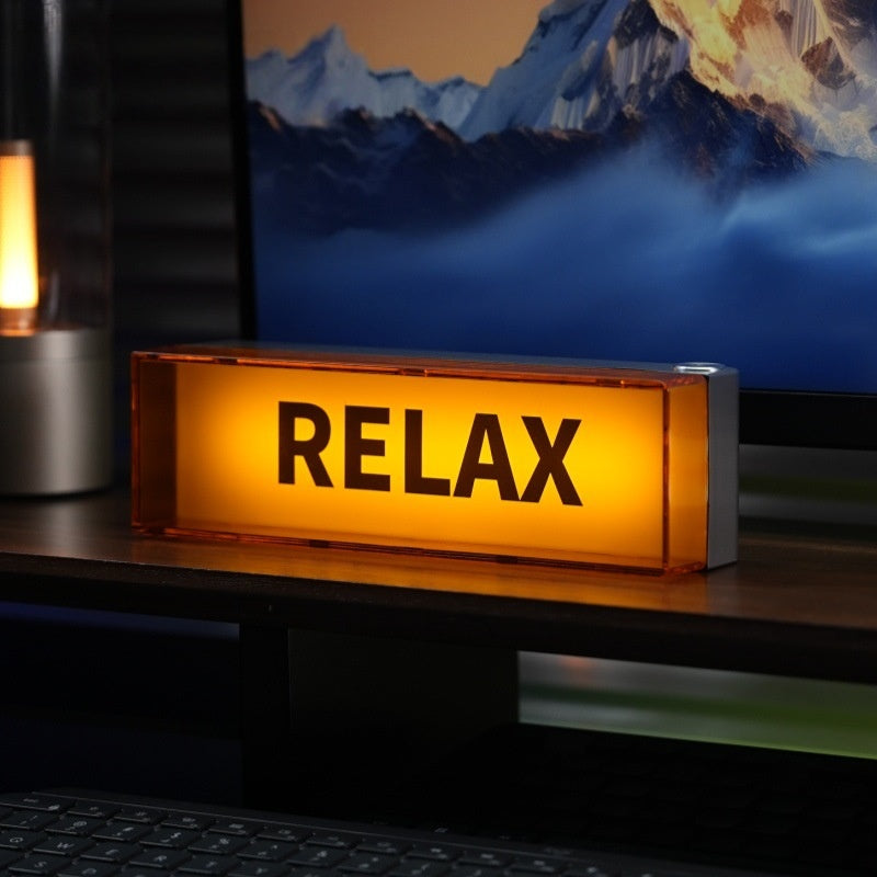 Aluminum Alloy Mini Desktop Ambient Light Box for Gaming Setup