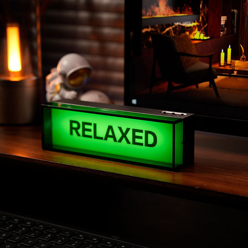 Aluminum Alloy Mini Desktop Ambient Light Box for Gaming Setup